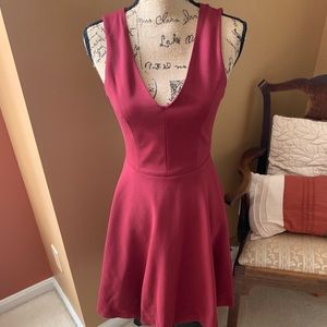Wine Color Homecoming Dress Size Small